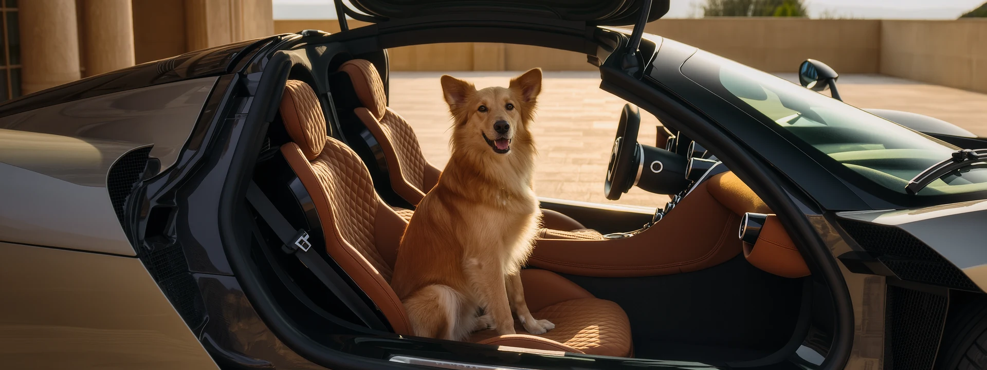 Featured image for 'Celebrities Pets Ride Hypercars' — Hypercars Lifestyle