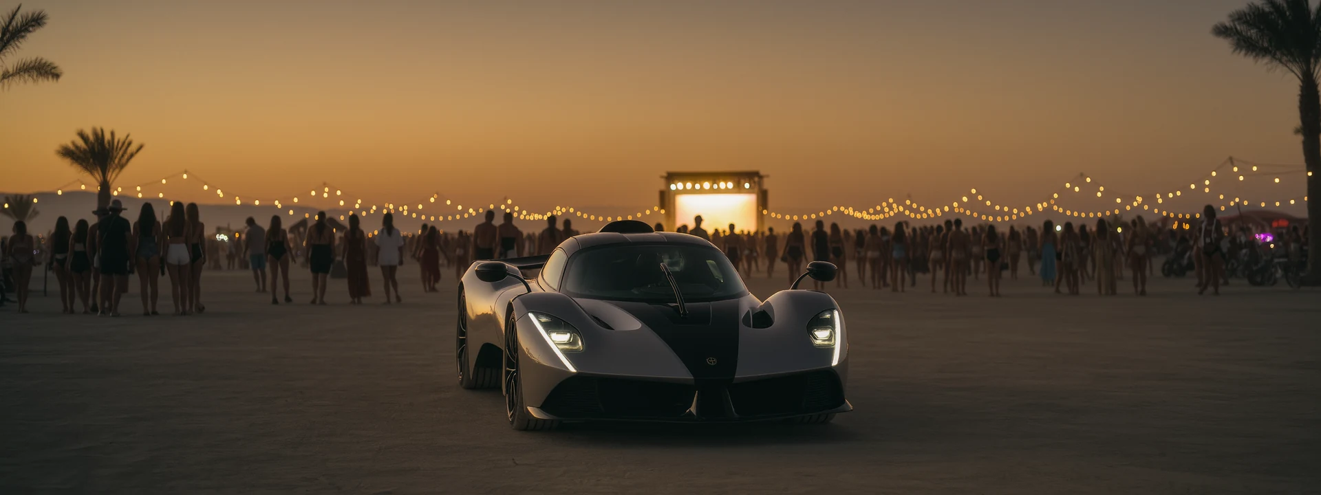 Star Stuns Coachella in Pagani